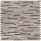 Msi Modello Grigio Interlocking SAMPLE Glass Stone Mesh-Mounted Mosaic Tile ZOR-MD-0147-SAM - alternate 2